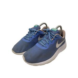 Nike Tanjun (GS) Youth Size Shoes Blue Whit Pink NIB BV6371 400) Size 6y